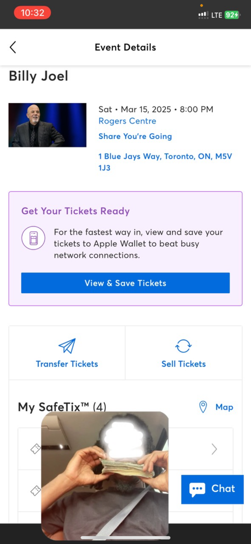 Ticketmaster (LIKE STUB) • 10/31/2024 22:47