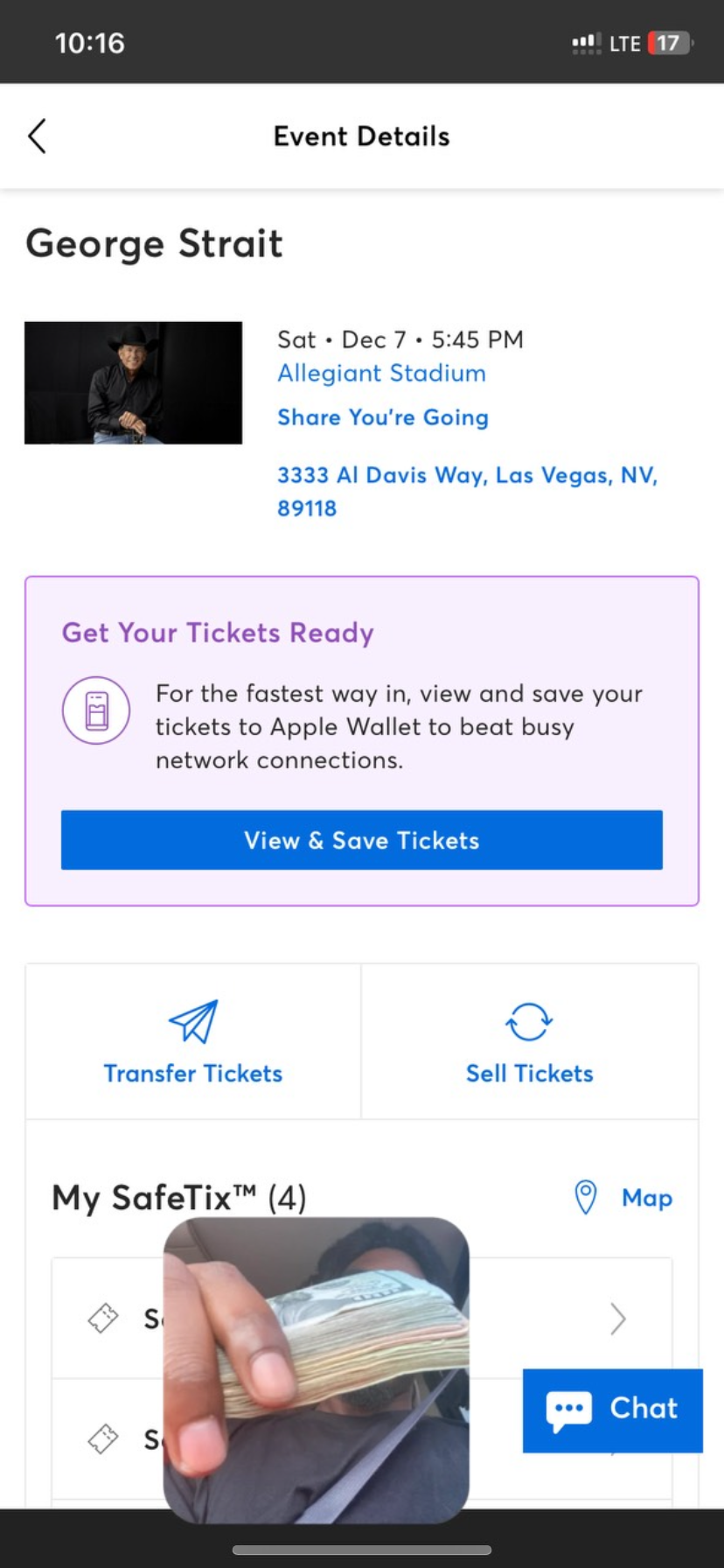 Ticketmaster (LIKE STUB) • 11/09/2024 22:17